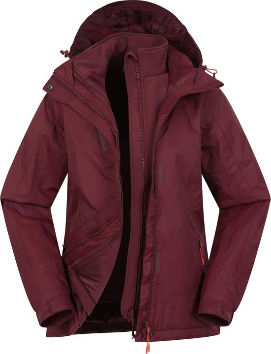 Immagine prodotto Mountain Warehouse Bracken Extreme Giacca Impermeabile 3 In 1 Donna (44 D)