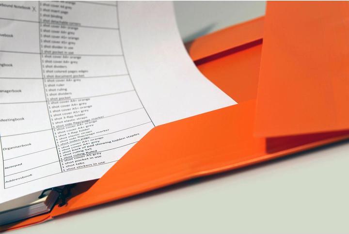 Actual product image Oxford Meetingbook (A4+, Lined, Soft cover)