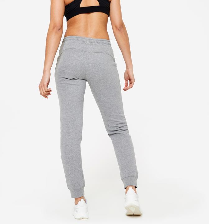 Image du produit Domyos Pantalon de jogging femme Slim - gris (W38)