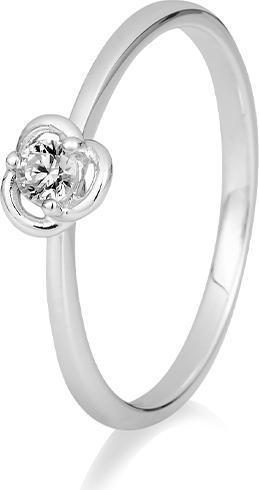 Actual product image Breuning RING - Rose setting with diamond (57, 750/18 K Gold)
