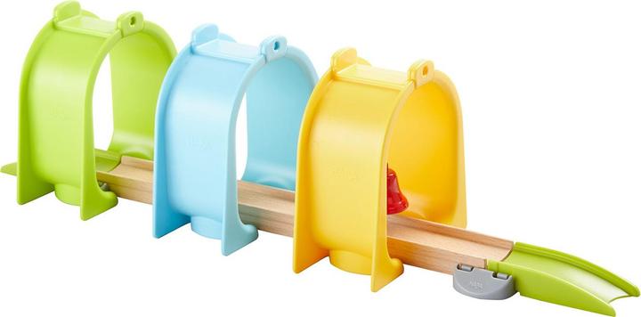 Actual product image Haba Kullerbü Knikkerbaan - Uitbreidingsset - Belletjestunnel