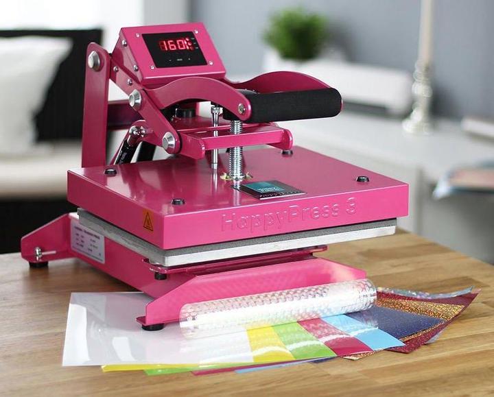 Actual product image Happy Fabric HappyPress 3 transfer press