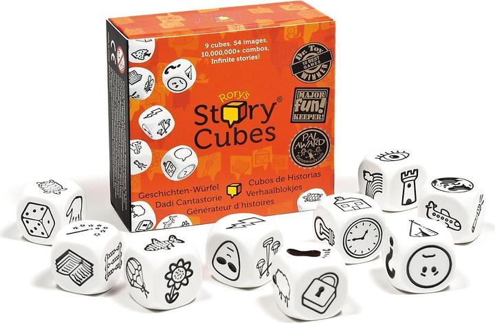 Image du produit Asmodée Rory's Story Cubes (Allemand, Français, Italien)
