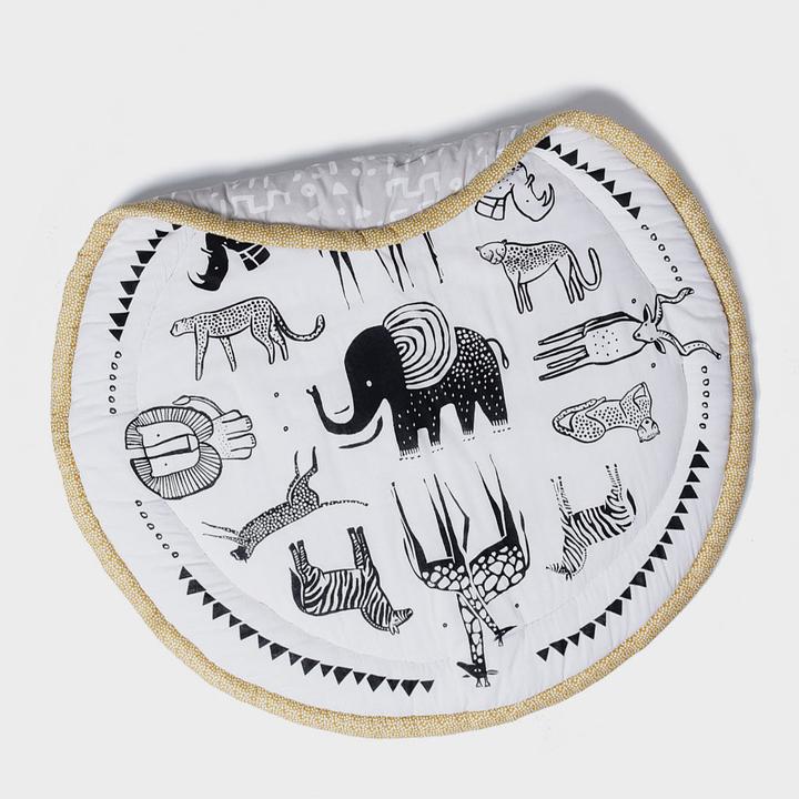 Produktbild Wee Gallery Spieldecke Safari (100 x 100 cm)
