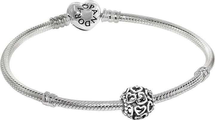 Actual product image Pandora Open your heart (Silver)