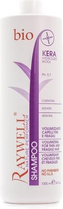 Raywell Bio Nature Kera Voluminisierendes Shampoo 1000ml (1000 ml, Flüssiges Shampoo)
