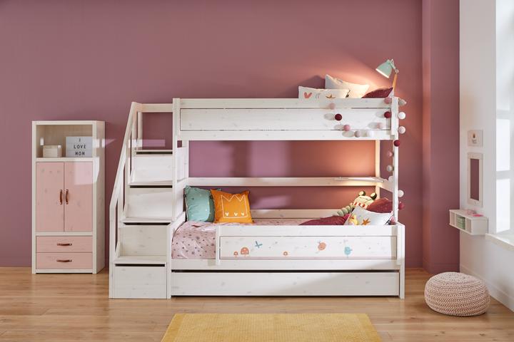 Produktbild Lifetime Kidsrooms Familiy Etagenbett mit Treppe (120 x 200 cm)