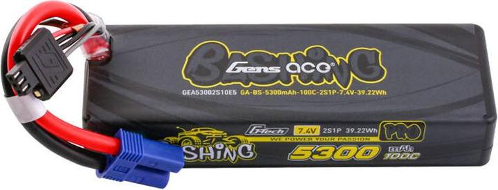 Actual product image Gens Ace G-Tech 5300mAh 7.4V 100C 2S1P Lipo z EC5 (7.40 V, 5300 mAh)