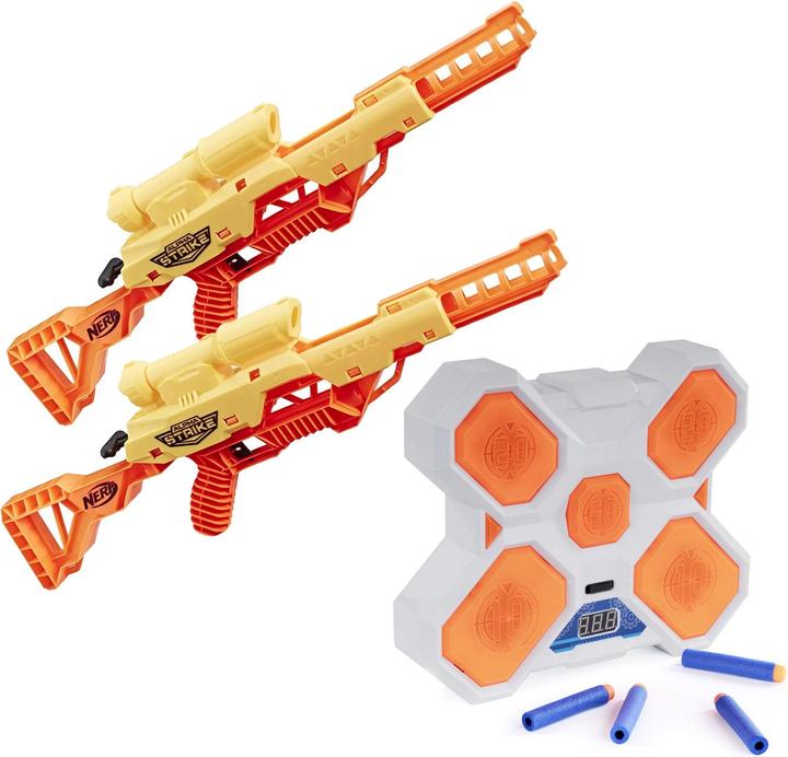 Actual product image Nerf Blasterparts - Double Wolf Pack mit Zielscheibe