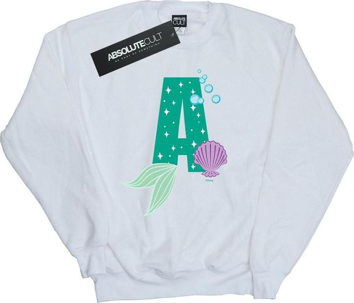 Disney Alphabet A Is For Ariel Sweatshirt Jungen