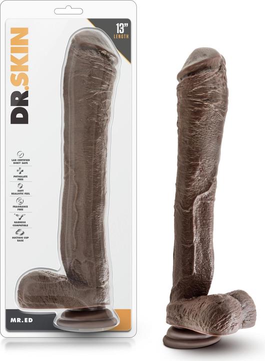 Produktbild Blush Dr. Skin Mr. Ed XL Dildo mit Saugnapf 33 cm