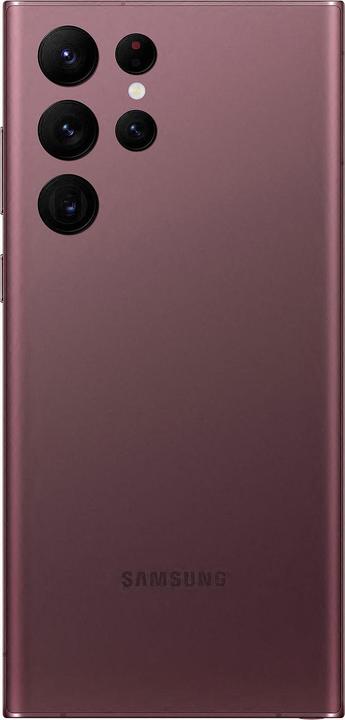 Image du produit Re!commerce Galaxy S22 Ultra 5G (double sim) (256 Go, Bourgogne, Marron, 6.80", 108 Mpx, Double SIM, B / Très bon)