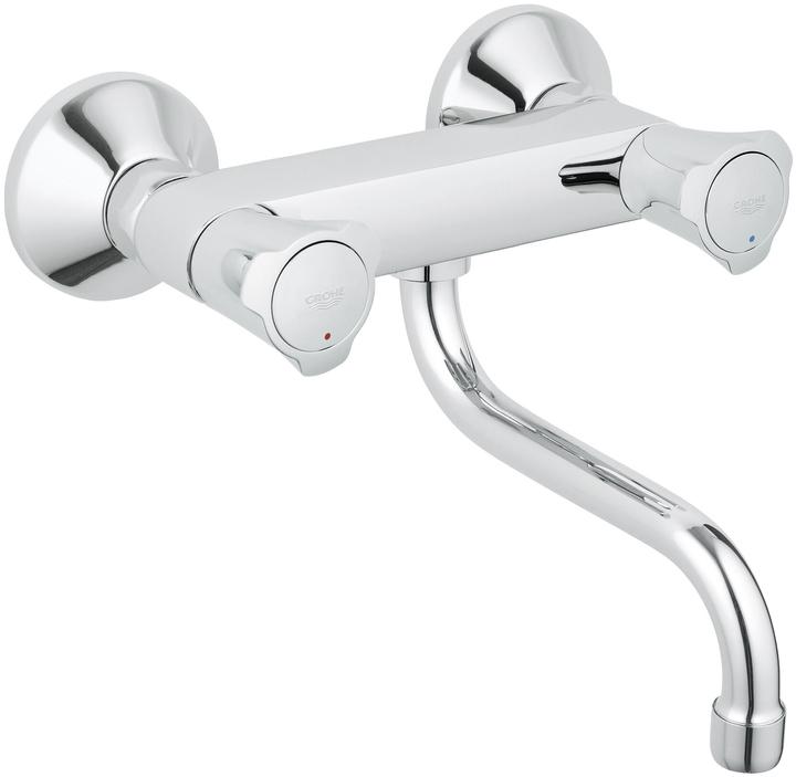 Image du produit Grohe Robinet de cuisine avec deux poignées GROHE Costa chrome brillant 31187001