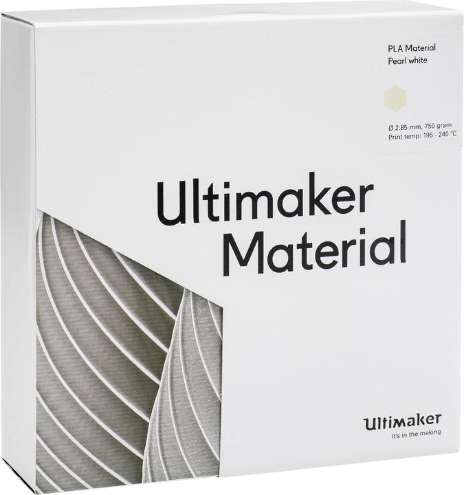 Actual product image Ultimaker Filament (PLA, 2.85 mm, 750 g, White)