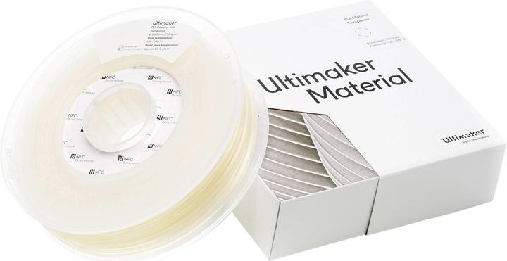 Produktbild Ultimaker Filament (PLA, 2.85 mm, 750 g, Transparent)