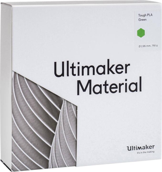 Actual product image Ultimaker Filament (Though PLA, 2.85 mm, 750 g, Green)