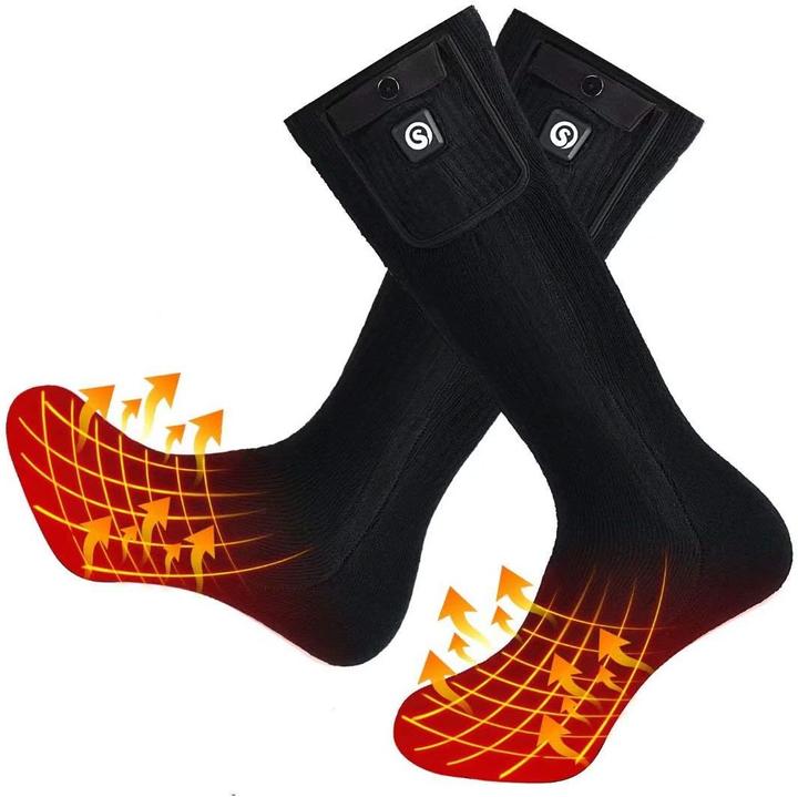 Produktbild Snow Deer Beheizte Socken mit wiederaufladbarer Batterie (S)