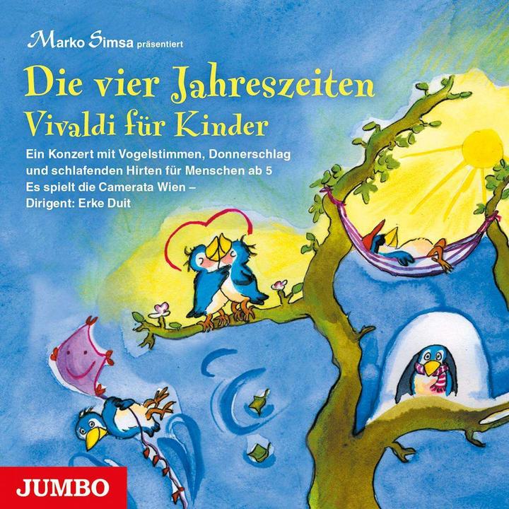 Produktbild Jumbo Simsa:Die vier Jahreszeiten,CD-A. (Marko Simsa, Deutsch)