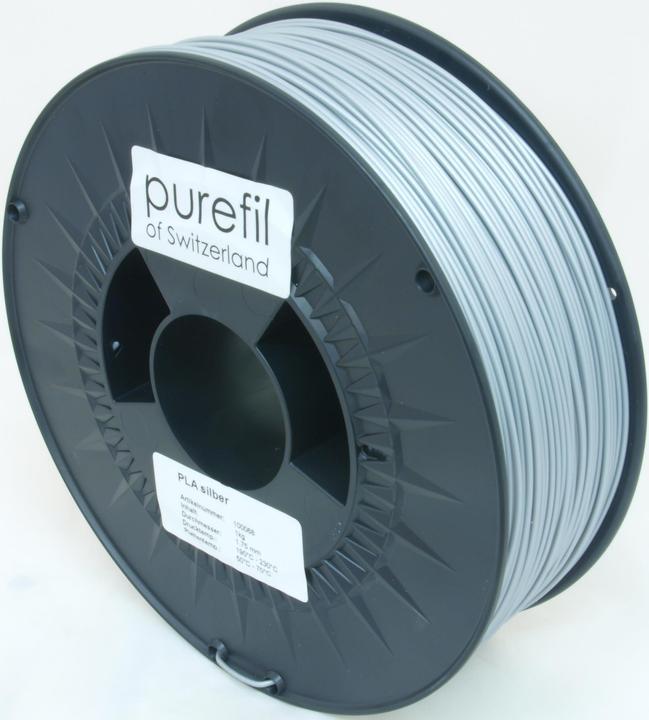 Immagine prodotto Purefil Filamento (PLA, 1.75 mm, 1000 g, Argento)