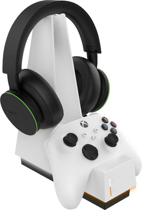 Produktbild Snakebyte XB Ladestation Combo Charge X white für Gamepad und Headset (Xbox One S, Xbox Series X)