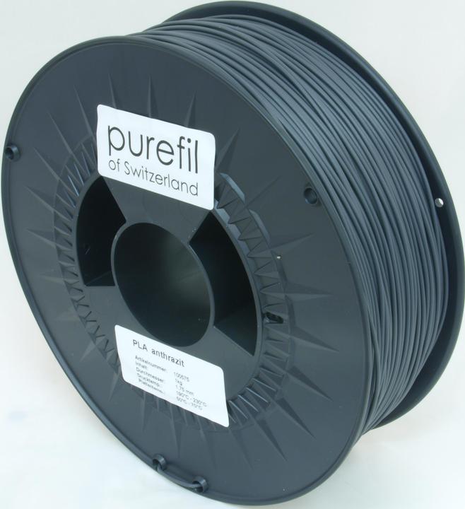 Produktbild Purefil Filament (PLA, 1.75 mm, 1000 g, Grau)