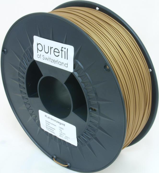 Image du produit Purefil Filament (PLA, 1.75 mm, 1000 g, Or)
