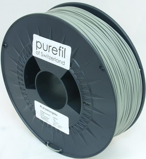 Immagine prodotto Purefil Filamento (PLA, 1.75 mm, 1000 g, Grigio)