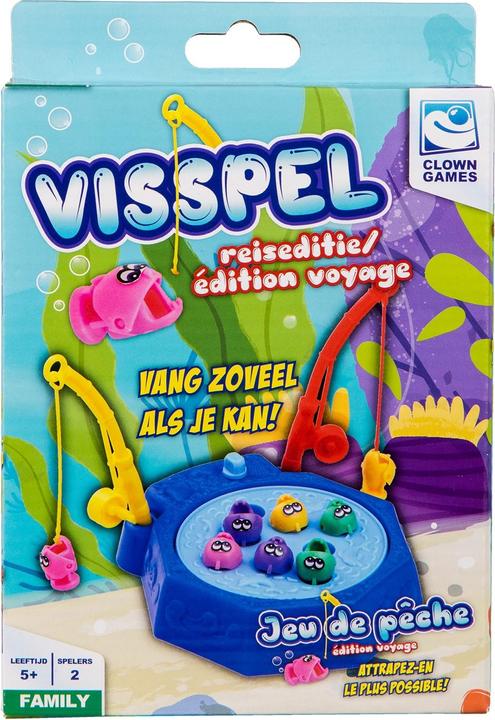 Actual product image Clown games Fishing Game Travel (French)