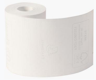 Produktbild Exacompta Thermorolle 1-lagig, B57xø40 Mm, Rückseitig Bedruckt, 55g - Weiss - Neu