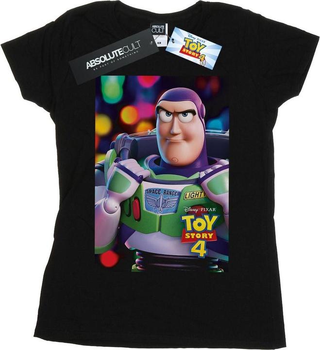 Immagine prodotto Disney Toy Story 4 Buzz Lightyear Poster Maglietta Donna (XL)