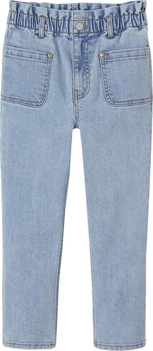 Produktbild Vertbaudet Die UNVERWÜSTLICHE, robuste Mädchen Paperbag-Jeans (128)