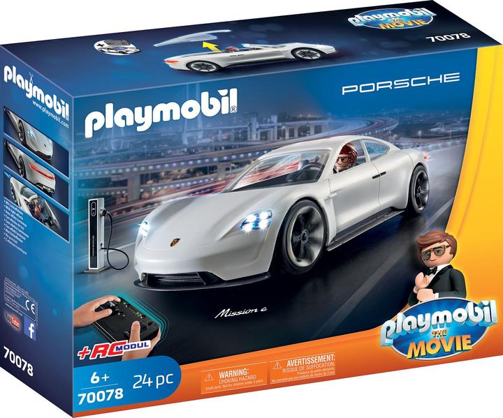 Playmobil Rex Dasher's Porsche Mission E (70078)