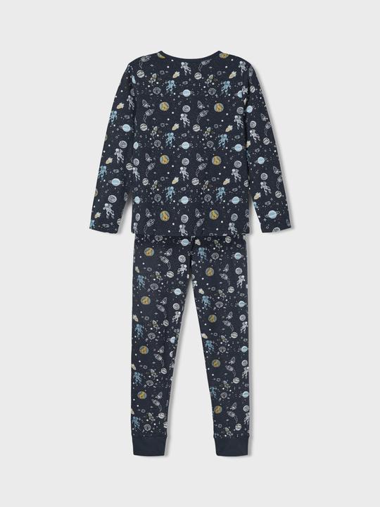 Actual product image Name it Organic cotton space print sleepwear set (146, 152)