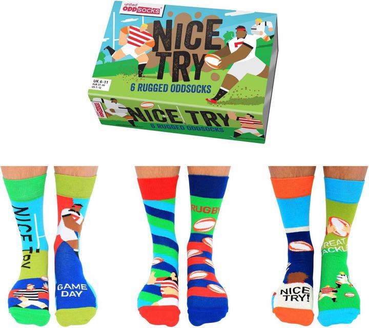 Image du produit United Oddsocks Chaussettes Casual (Lot de 3, 27 - 30)