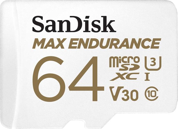 SanDisk max endurance (64 GB, microSDXC, U3, UHS-I)