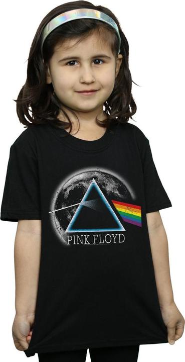 Produktbild Pink Floyd Dark Side Of The Moon Distressed TShirt Mädchen (128)