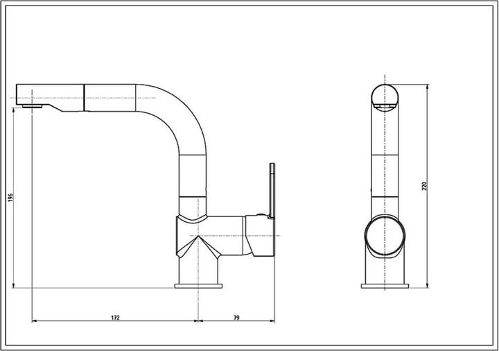Immagine prodotto Schütte Miscelatore per lavabo London cromo con bocca estraibile