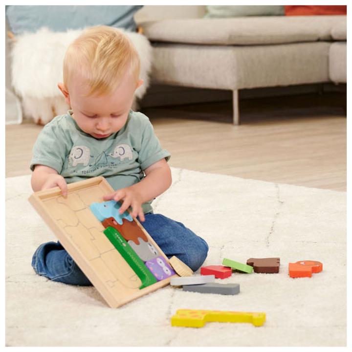 Actual product image Eichhorn EH Animal set in wooden box