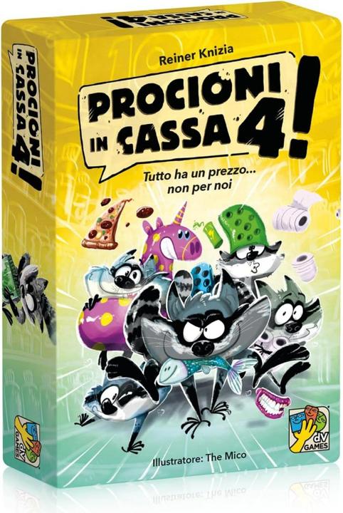 Immagine prodotto DV Giochi PROCIONI IN CASSA 4! - PRIMO GIORNO 29/10 (Italiano)