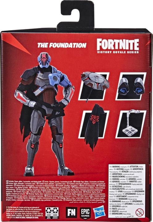 Actual product image Fortnite Hasbro The Foundation: Zero Crisis Edition