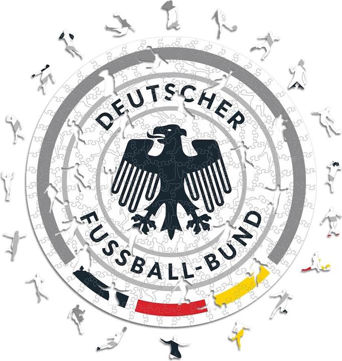 Produktbild Iconic Deutscher Fussball-Bund (DFB) - Logo - Holz Puzzle Grösse S (150 Teile) (150 Teile)