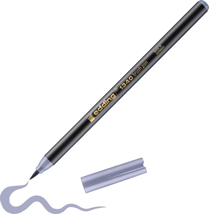 Produktbild Edding Brushpen 1340 (Silbergrau, 1 x)