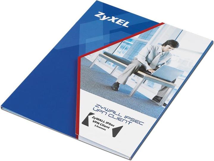 Actual product image Zyxel ZyWALL IPSec VPN client, 5 user licence