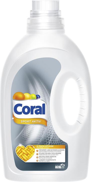 Produktbild Coral Sport (25 Waschgänge, Flüssig)