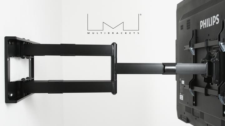 Produktbild Multibrackets Wandhalter 42"-90", schwarz, Metall, max 60 kg