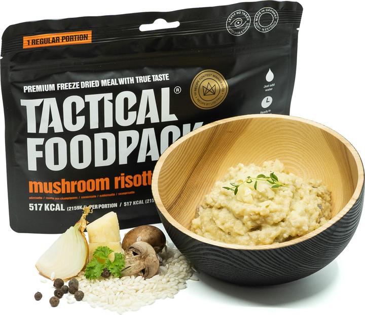Actual product image Tactical Foodpack TF Mushroom Risotto 100g (100 g)