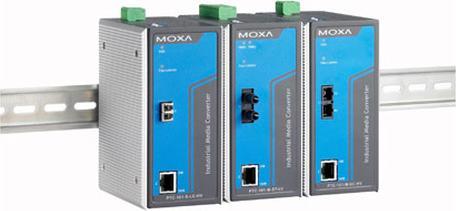 Actual product image Moxa PTC-101-M-SC-LV - 100 Mbps - 100Base-TX,10Base-T - 100Base-FX - IEEE 802.3,IEE (RJ45 (1x))