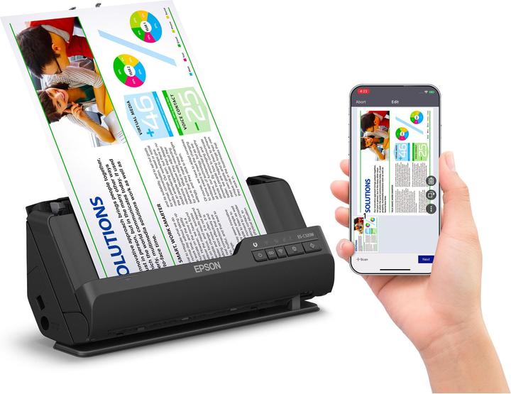 Actual product image Epson ES-C320W (USB, WLAN, Bluetooth)