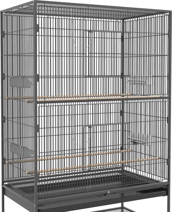 Produktbild PawHut Vogelkäfig mit Rollen