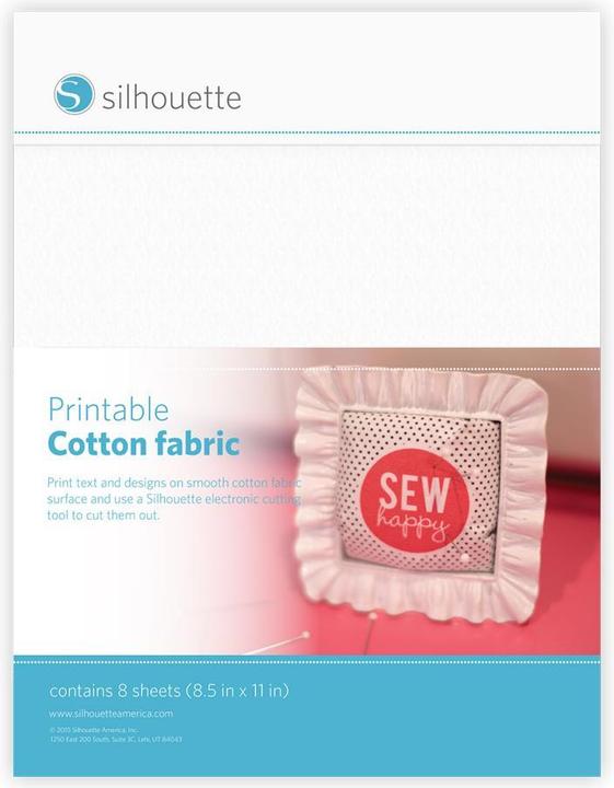 Produktbild Silhouette Bedruckbarer Baumwollstoff